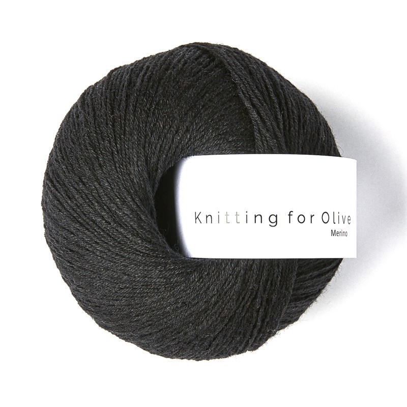 Merino Licorice RMS Knitting for Olive (black)